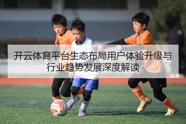 开云体育平台生态布局用户体验升级与行业趋势发展深度解读