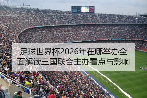 足球世界杯2026年在哪举办全面解读三国联合主办看点与影响